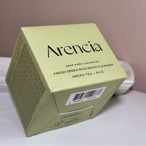 Arencia Fresh Green Rice Mochi Cleanser 4.23oz NEW Sealed Green Tea